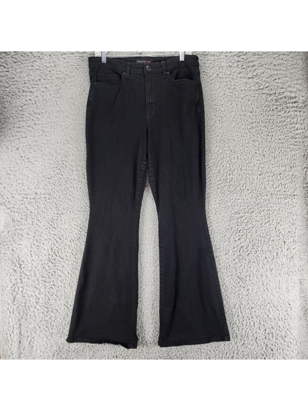 YMI Jeans Womens 13/31 Black Stretch Denim Flare